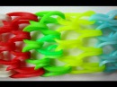 Как сплести из резинок на рогатке браслет чешуя дракона: Rainbow Loom . " ". -