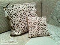 Декоративные вязаные подушки своими руками: Декоративные подушки давно используются как украшение интерьера. Они уместны везде: в спальне, в гостиной, на кух…