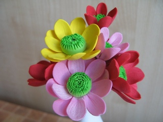 Фоамиран цветы мастер класс: Идеи на тему «Цветы из фома» (500+)