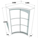 Шкаф радиусный купе своими руками: Радиальный шкаф-купе своими руками: мастер класс