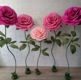 Мастер класс большие розы из гофрированной бумаги: Как сделать большую розу из гофрированной бумаги своими руками: мастер-класс от Микрос