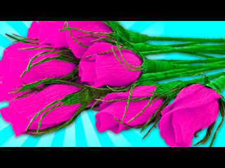 Листья из гофрированной бумаги для розы: 4 мастер-класса, 70 фото и 2 видео
