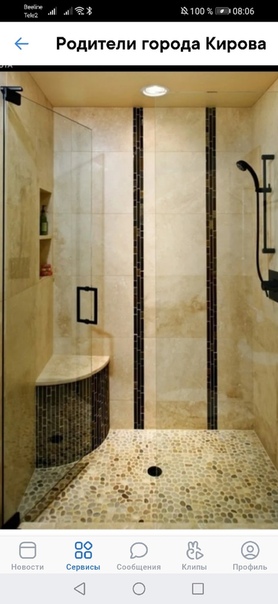 Фото душевые кабины из кафеля: из кафеля со сливом в полу, их размеры. Дизайн ванной комнаты со встроенными кабинками с мозаикой