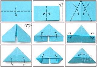 Как сделать треугольник из бумаги для оригами: Как сделать треугольник из бумаги