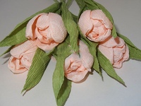 Как сделать тюльпаны своими руками из бумаги гофрированной: Цветы из бумаги тюльпаны. Своими руками, пошаговые инструкции + 500 фото