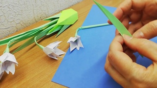 Как из бумаги сделать подснежники: Подснежники своими руками: как сделать для детей из бумаги в садик и школу