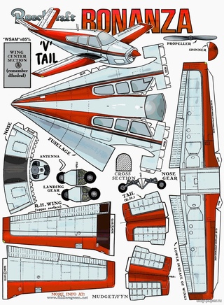 Модели самолетов бумажных: Авиация из бумаги :: PAPER-MODELS.RU