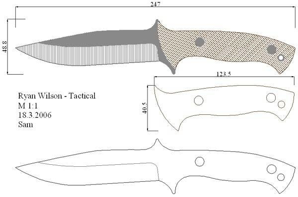 Эскизы охотничьих ножей: Эскизы охотничьих ножей