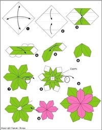 Оригами цветок плоский: цветы ирисы из бумаги, пошаговая инструкция