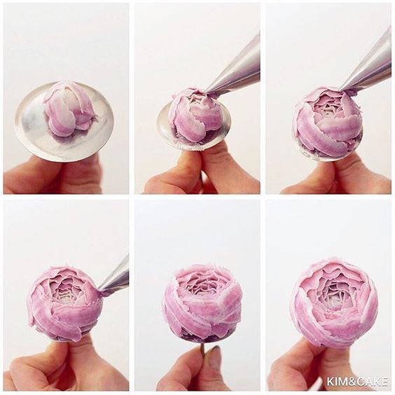 Как из крема делать цветочки и украшения верх: Как пользоваться кондитерскими насадками