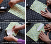 Как сделать бумажный пакетик своими руками: как сделать пакетик из бумаги? Как правильно сложить бумажный упаковочный пакет?