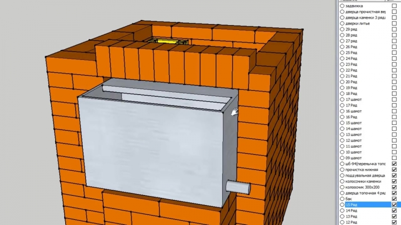 Кирпичная печка для бани с баком для воды: Делаем для бани кирпичную печь с баком для воды