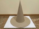 Как сделать конусную шляпу из бумаги: Как сделать конус из картона. Конус для елки. Шляпа волшебника. Шляпа незнайки. - YouTube
