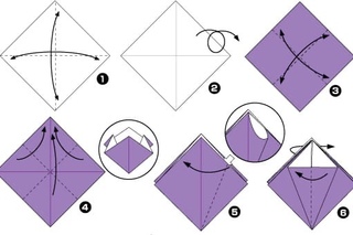 Как сделать цветок из квадрата: Как сделать из бумаги цветок легко и просто