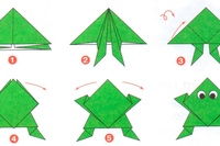 Оригами лягушки: Как из бумаги сделать лягушку. Оригами лягушка