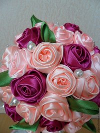 Мк розы из лент: Как сделать розы из лент своими руками