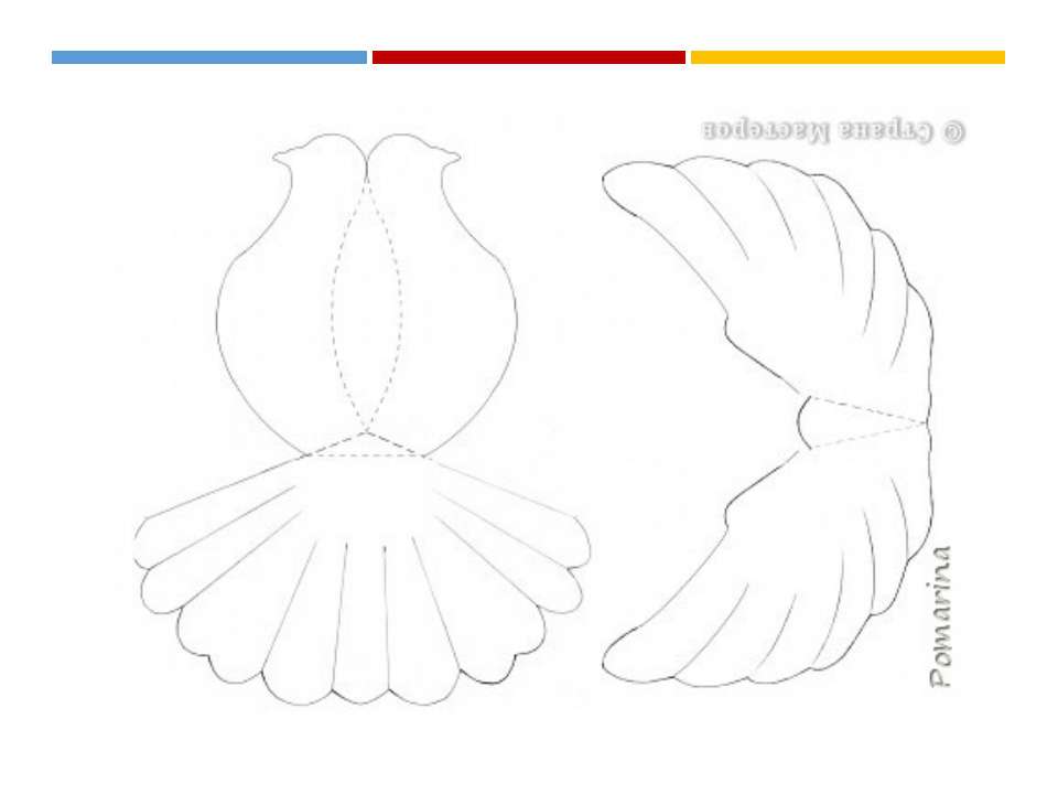 Шаблоны голубей из бумаги для распечатки на принтере: Шаблоны из бумаги для распечатки на принтере: бабочки, звери, цветы, голуби