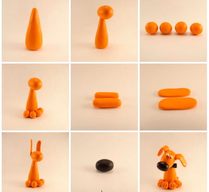 Поделки из пластилина пошаговая инструкция: Фигурки из пластилина для детей: 12 пошаговых мастер-классов