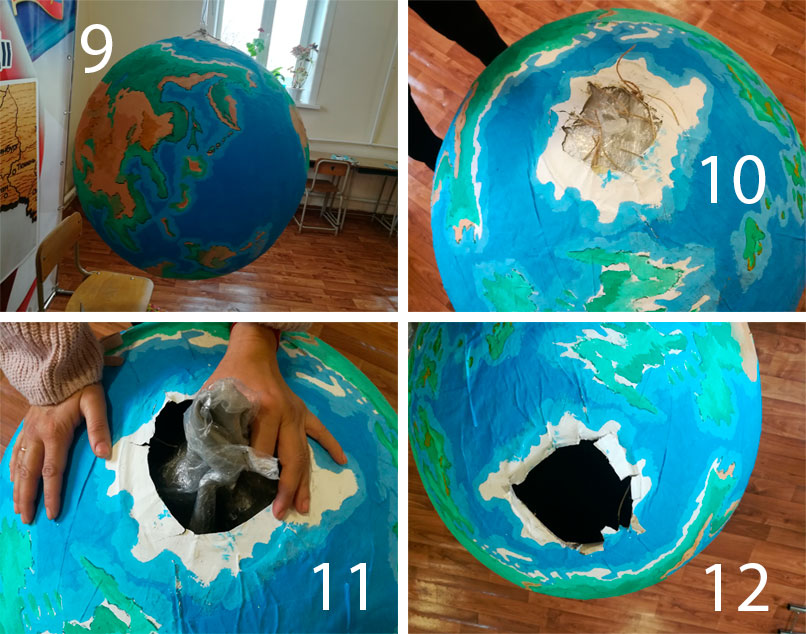 Глобус сделать: Как сделать глобус из пластилина своими руками: модель для детей с фото-подборкой