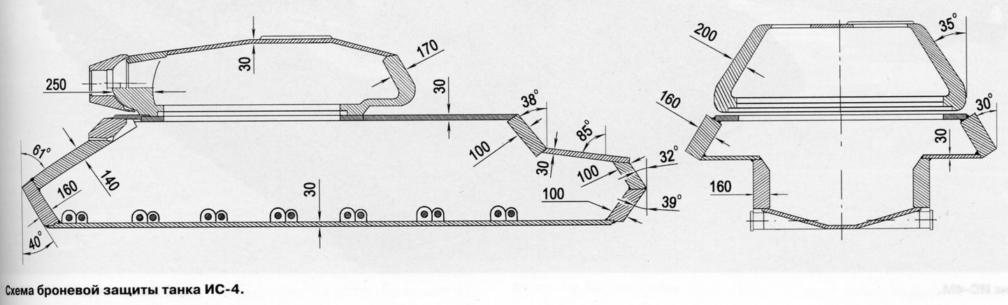 Ис 7 чертежи: Тяжелый танк ИС-7 («Объект 260»)