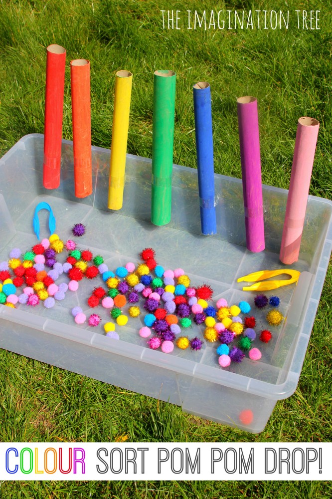 Colour-sorting-pom-pom-drop-game-for-preschoolers-666x1000