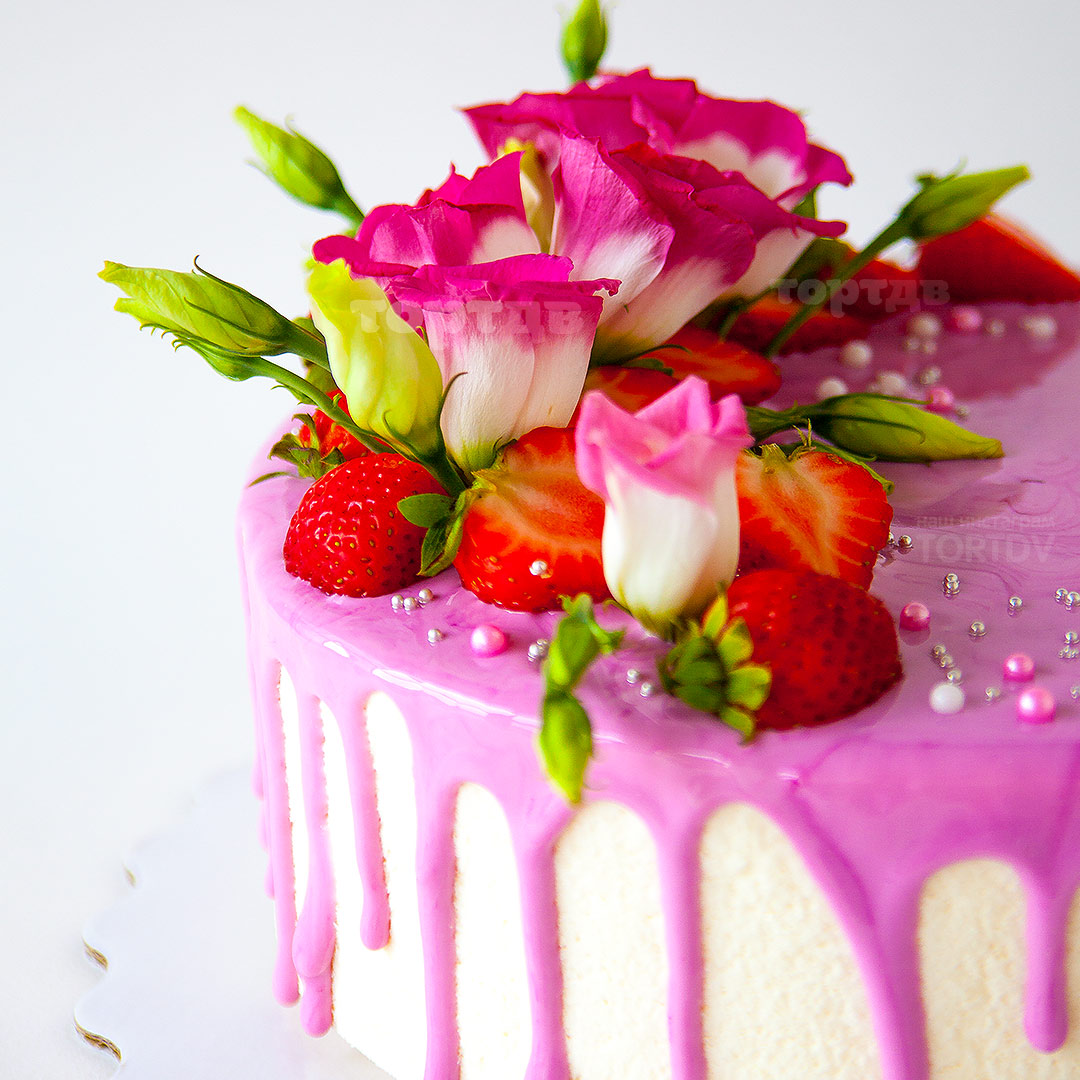 Торт цветок фото: Торты с цветами — 210 вариантов по цене от 1210 руб/кг, заказать торты на день рождения в Москве в cakes.ru — ISaloni — студия интерьера, салон обоев