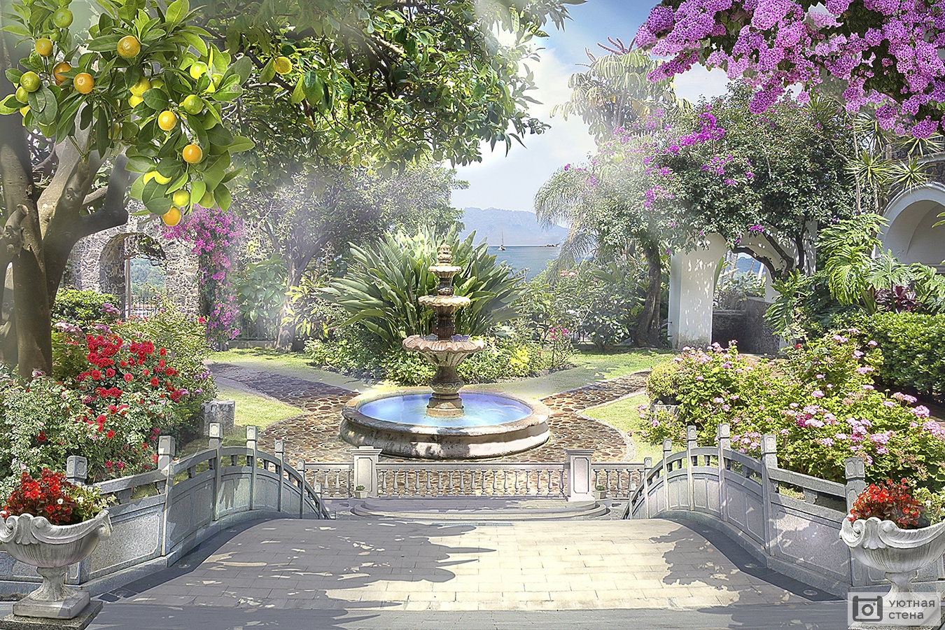 Фонтан в саду: устройство и обслуживание. Установка фонтаны для сада на даче.