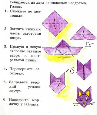 Оригами для начальной школы с описанием: ОБУЧЕНИЕ ТЕХНИКЕ ОРИГАМИ ДЕТЕЙ МЛАДШИХ КЛАССОВ