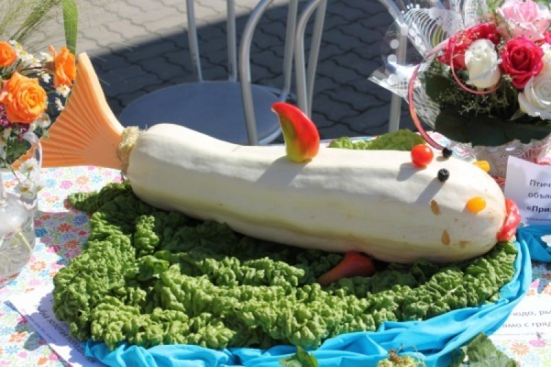 Поделка в сад из кабачка фото: любопытные идеи для поделок из овощей и фруктов