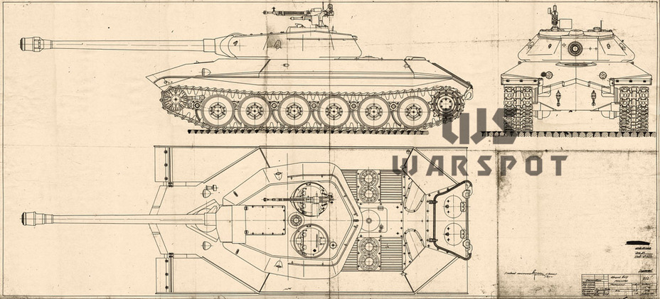 Ис 7 чертежи: Тяжелый танк ИС-7 («Объект 260»)