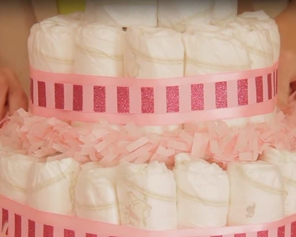 Торт для мальчика из памперсов мастер класс: 5 вариантов, 70 фото как сделать торт из подгузников