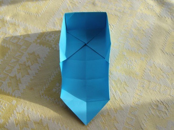 Оригами простая коробочка: Простая коробочка оригами, схема