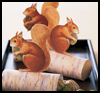 Paper Squirrel Favors Crafts Activity 