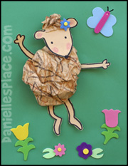 Dancing Hedgehog Craft for Kids www.daniellesplace.com