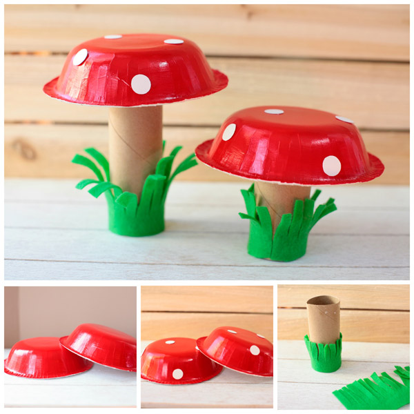Из чего сделать грибы для детского сада: Картотека грибы ядовитые и съедобные для детей. Поделка гриб детям (102 идеи в детский сад)