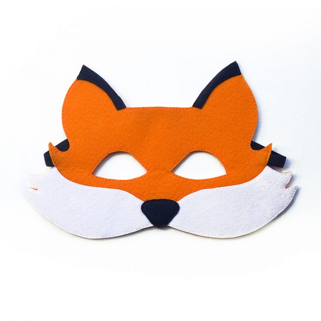 Как сделать маску из картона лисы: Маска лиса на голову своими руками из бумаги, картона: как сделать