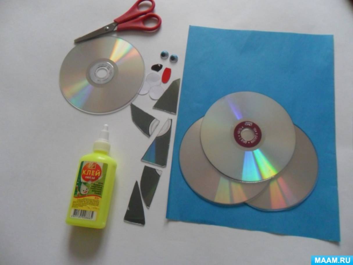 Картинки поделки из дисков: 30 блестящих идей, сделанных из старых компакт-дисков