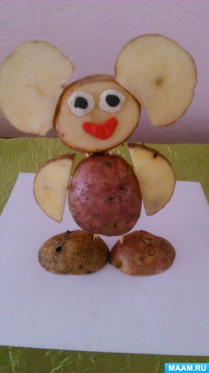 Поделки из картошки в детский сад: идеи удивительных поделок для выставки на тему осени своими руками