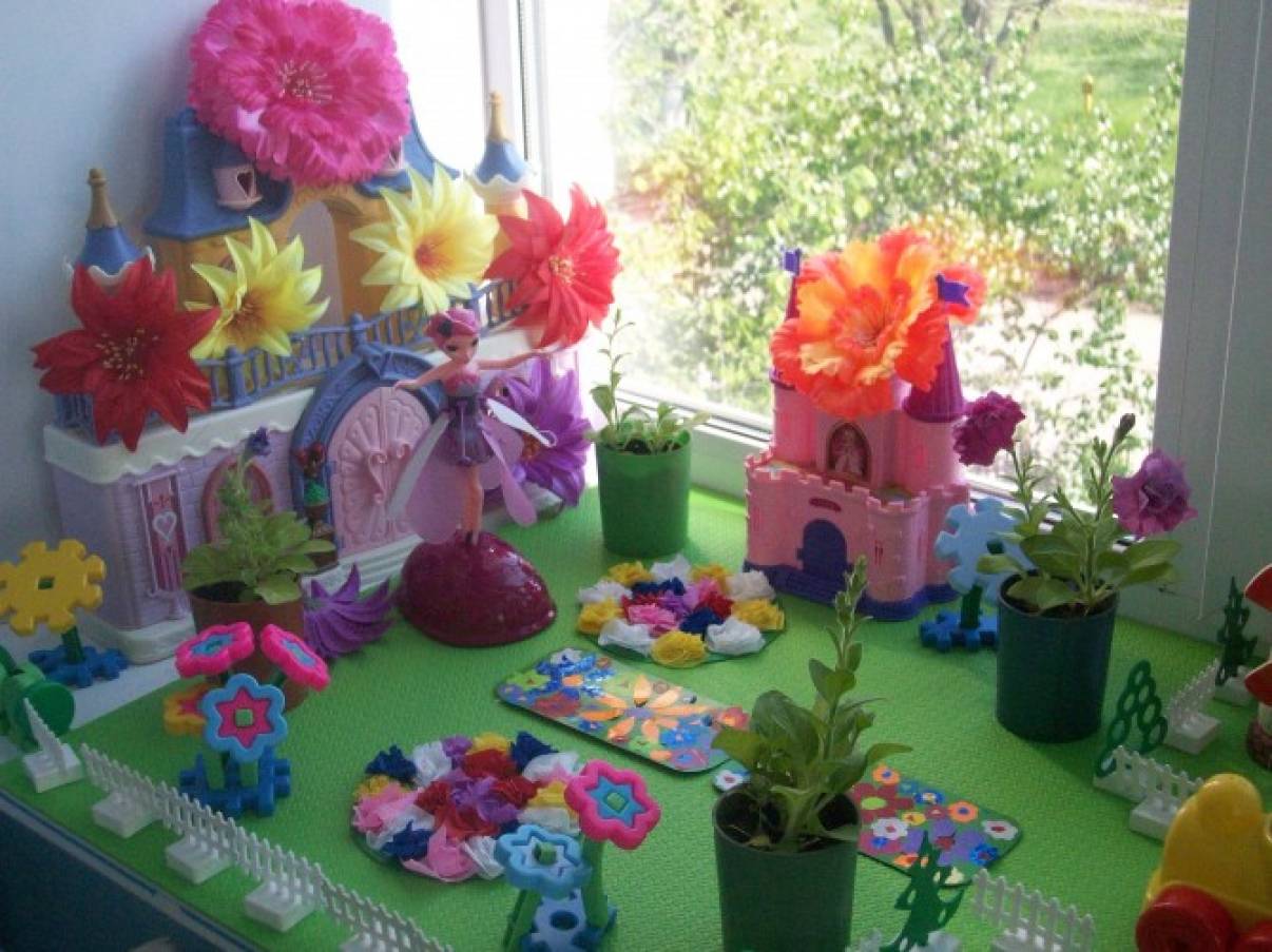 Поделка цветочная фантазия для детского сада: «Цветочная фантазия» в технике декупаж