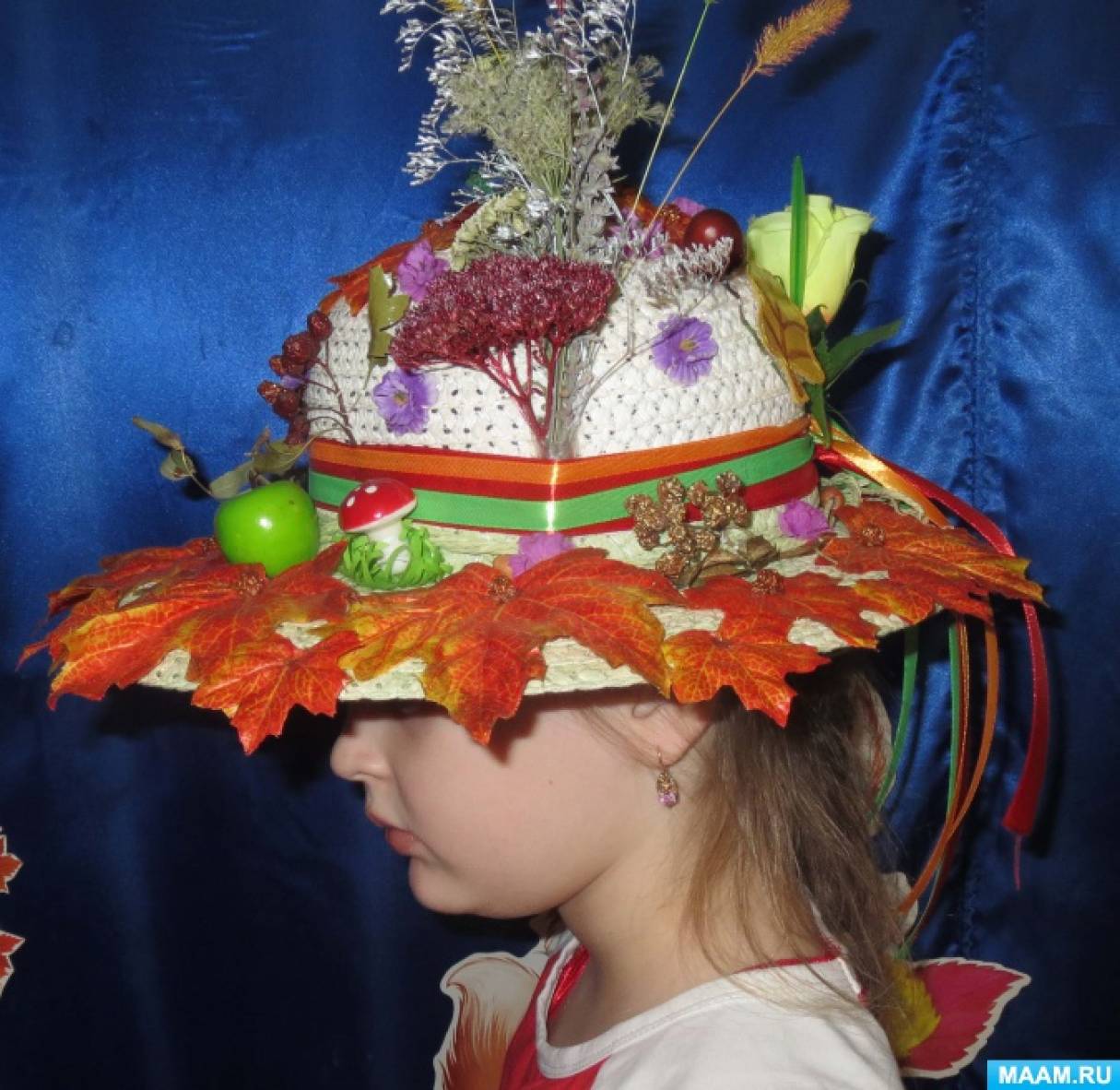 Шляпки на праздник осени: Шляпа на осенний бал