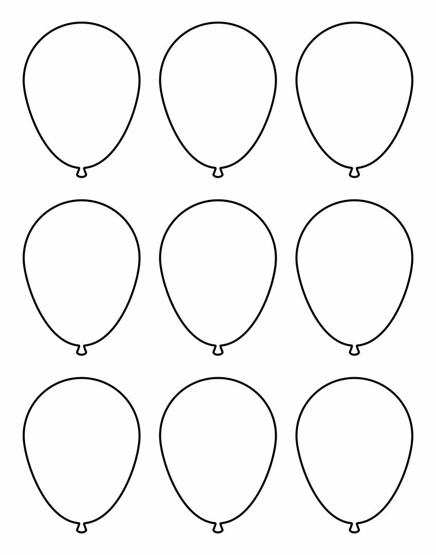 Шаблон воздушного шара для вырезания: Шаблоны для вырезания воздушных шаров