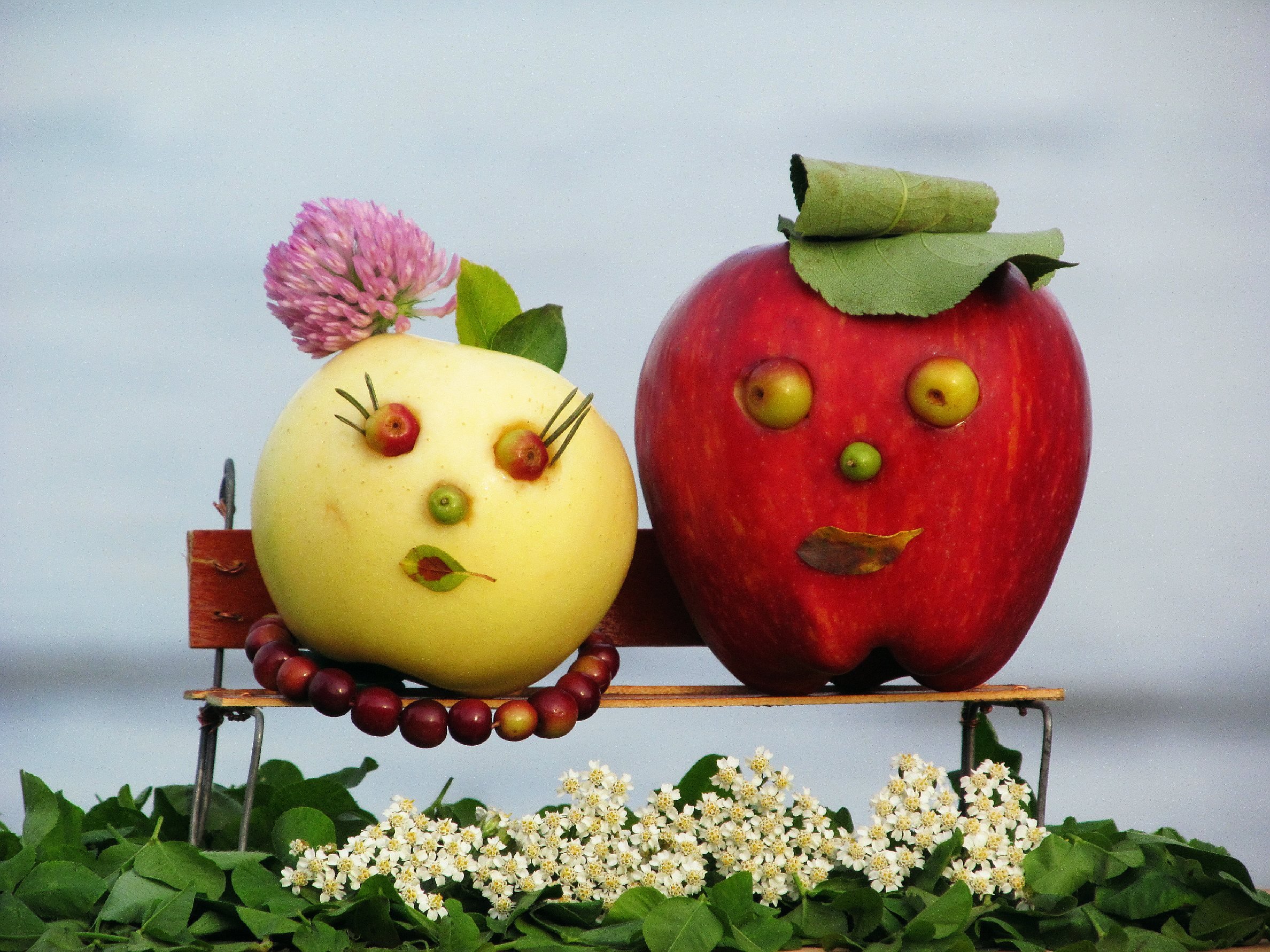 Осінні композиції своїми руками з овочів та фруктів: Осінні вироби з овочів та фруктів. Дитячі вироби в садок.