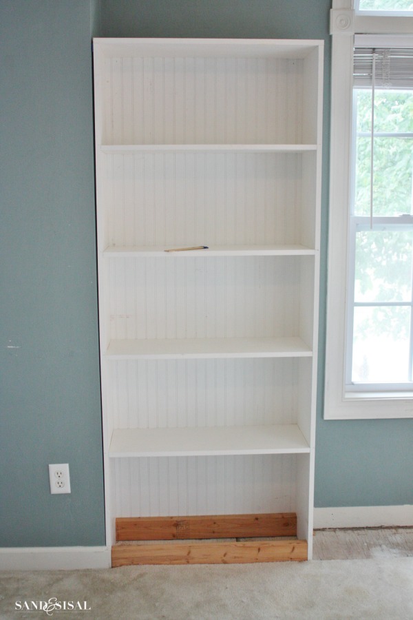 Level and Secure Bookshelf to wall