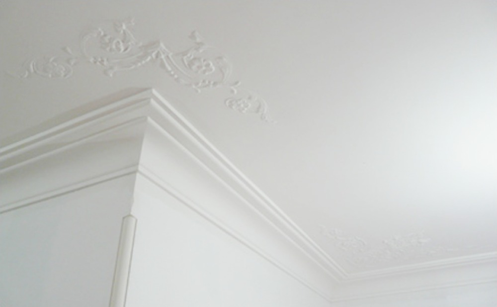 Ceiling refined interior linings