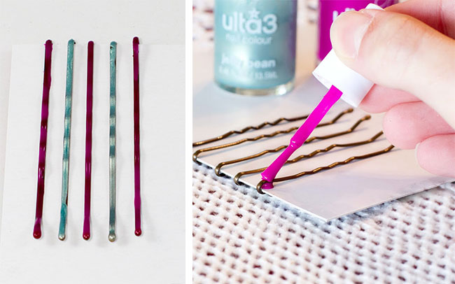 bright bobby pins