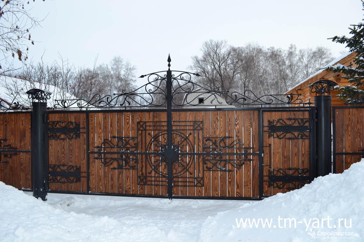 Красивые ворота откатные: Кованые откатные ворота от компании «Металл Люкс»