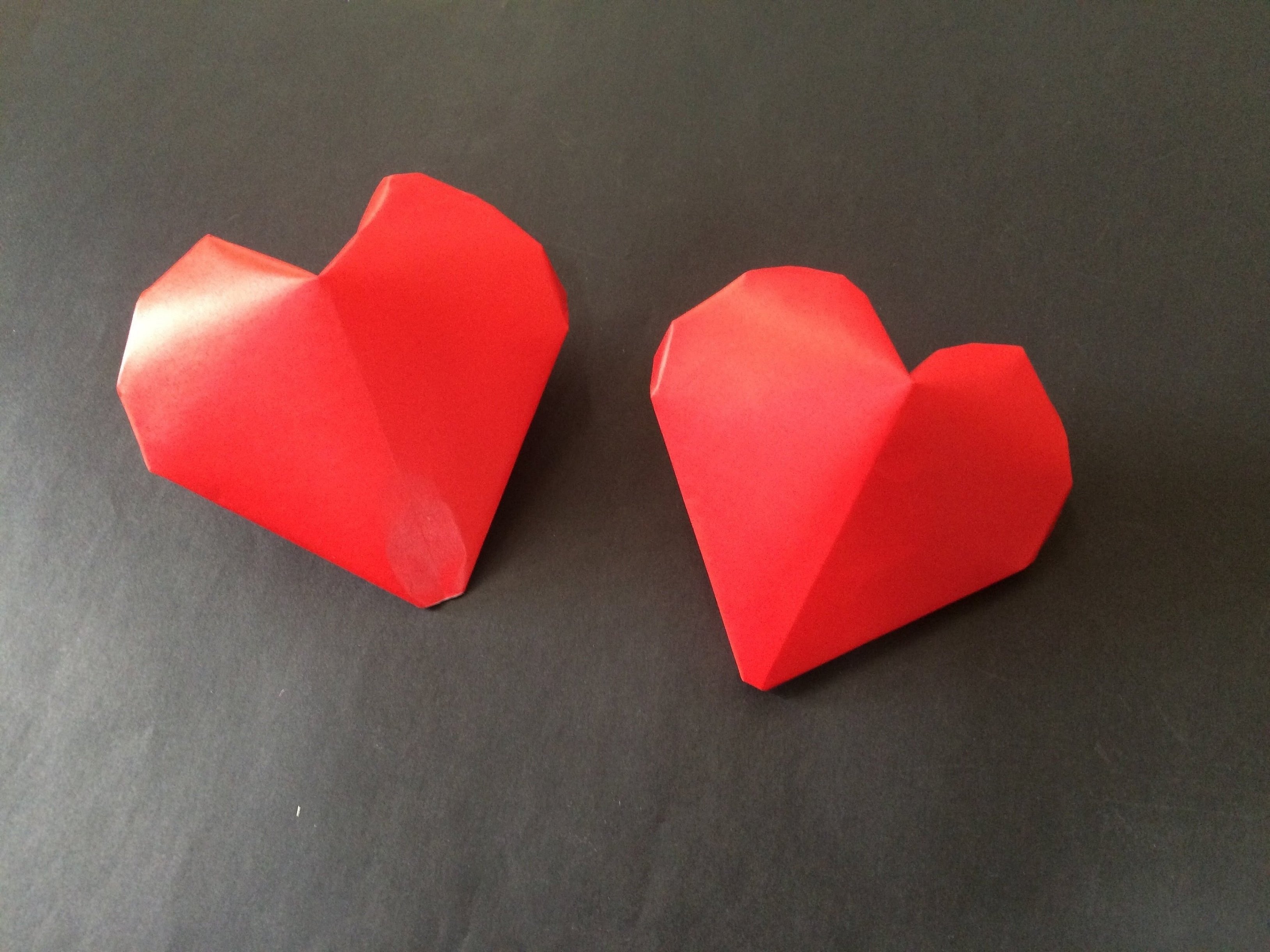 Как сделать сердечко объемное: Объемное сердце оригами