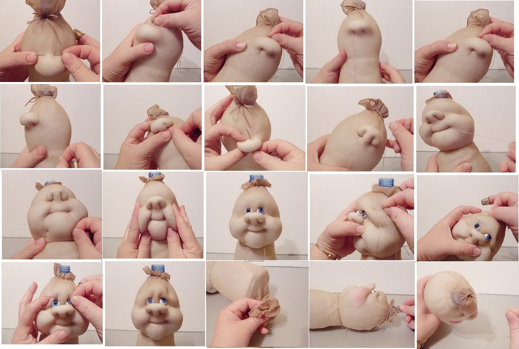 Как сделать руки для куклы из колготок мастер класс: пошаговый мастер-класс для начинающих. Как сшить красивую куклу из колготок и синтепона в виде домовенка Кузи по инструкции?