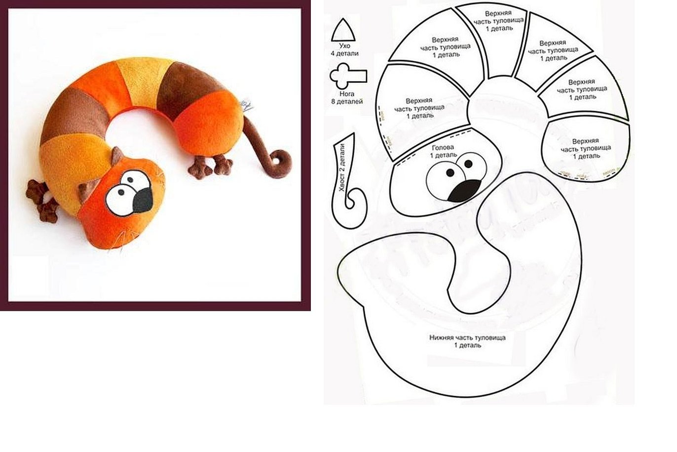 Подушки своими руками выкройки фото схемы животные: Декоративные Подушки Своими Руками: 145+ (Фото) Схемы, Выкройки