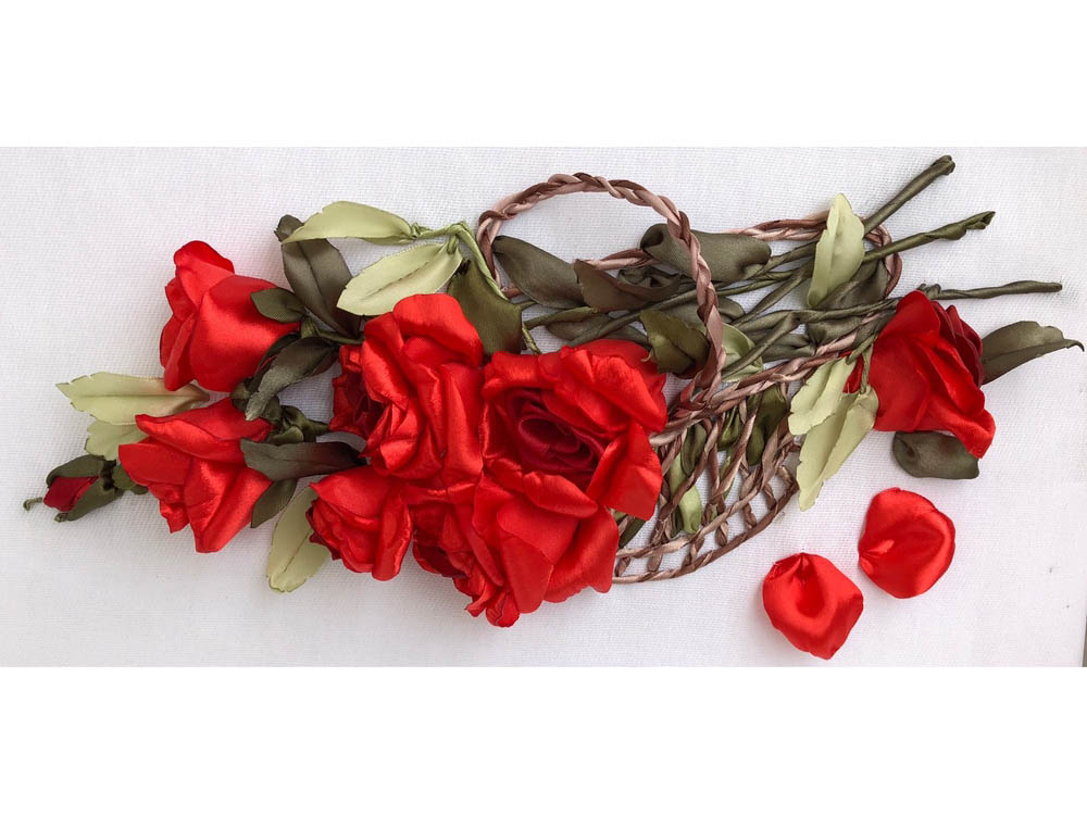 Цветы из лент букет: Букет из атласных лент сделать самому своими руками. Розы, тюльпаны из атласных лент
